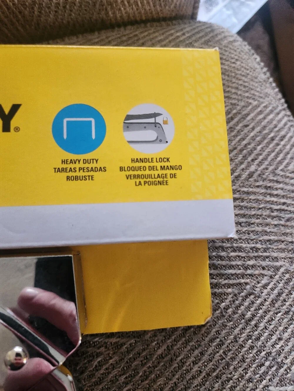 Stanley Chrome Staple Gun - Picture 2 of 4